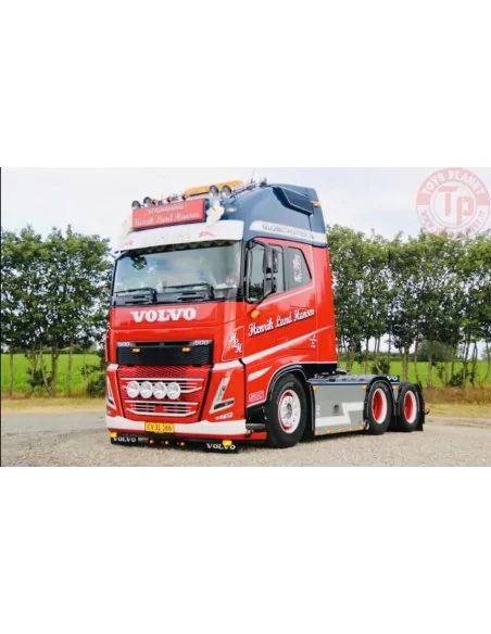 VOLVO FH5 GLOBETROTTER XL 6X2 TAG AXLE HENRIK LUND HANSEN WSI 01-4340 WSI MODELS