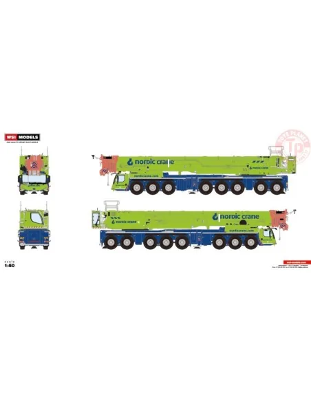 LIEBHERR LTM 1650-8.1 NORDIC CRANE KYNNINGSRUD WSI 51-2151 WSI MODELS LIEBHERR LTM 1650-8.1 NORDIC CRANE KYNNINGSRUD WSI 51-2151 WSI MODELS