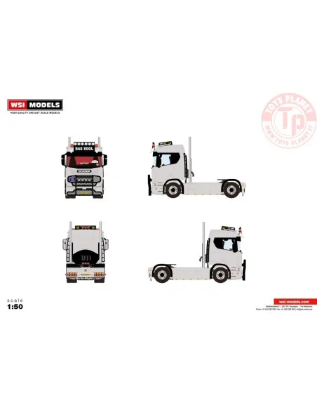 SCANIA R NORMAL CR20N 4X2 BAS KOOL WSI 01-4423 WSI MODELS