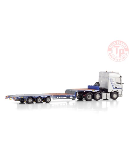 DAF XG 6X2 TWIN STEER SEMI LOW LOADER - 3 AXLE MULDER MONTAGE WSI 01-4405 WSI MODELS