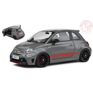 FIAT NUOVA 500 ABARTH 595 XSR YAMAHA EDITION 2022 GREY 1:18 SL1811302 SOLIDO