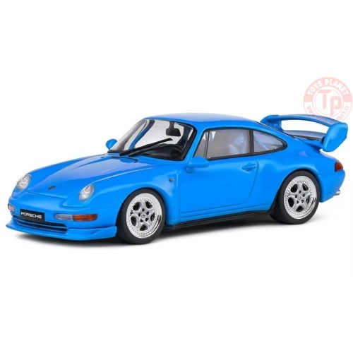 PORSCHE 911 993 RS CLUBSPORT COUPE 1993 LIGHT BLUE 1:43 SL4313801 SOLIDO