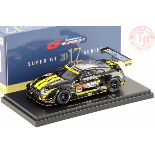 2017 runup gt-r super gt300 N360, black yellow 1/43 EBBRO 45528 EBBRO