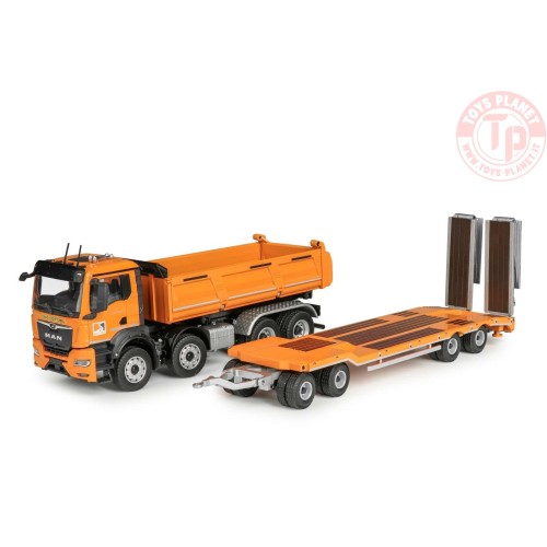 MAN TGX NN tipper + low loader Lise & Fils CONRAD 81247/01 CONRAD