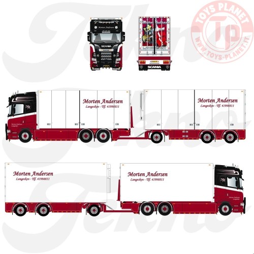 Scania S-Serie Nextgen Highline Combi Morten Andersen TEKNO 87947 TEKNO