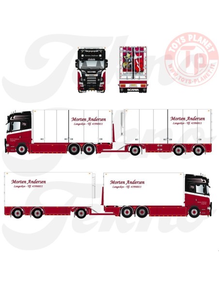Scania S-Serie Nextgen Highline Combi Morten Andersen TEKNO 87947 TEKNO Scania S-Serie Nextgen Highline Combi Morten Andersen TEKNO 87947 TEKNO