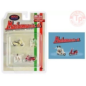 motomania figure set 6 1:43 AD76515 AMERICAN DIORAMA