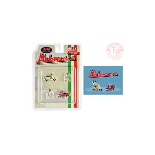 motomania figure set 6 1:43 AD76515 AMERICAN DIORAMA