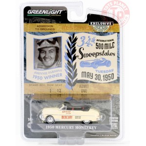 1950 mercury montery convertible official pace car 34th international 500 mile sweepstakes 1/64 GREENLIGHT 30434 GREENLIGHT