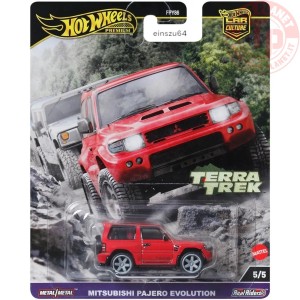 MITSUBISHI PAJERO EVOLUTION 1:64 HOT WHEELS HRV89 HOT WHEELS