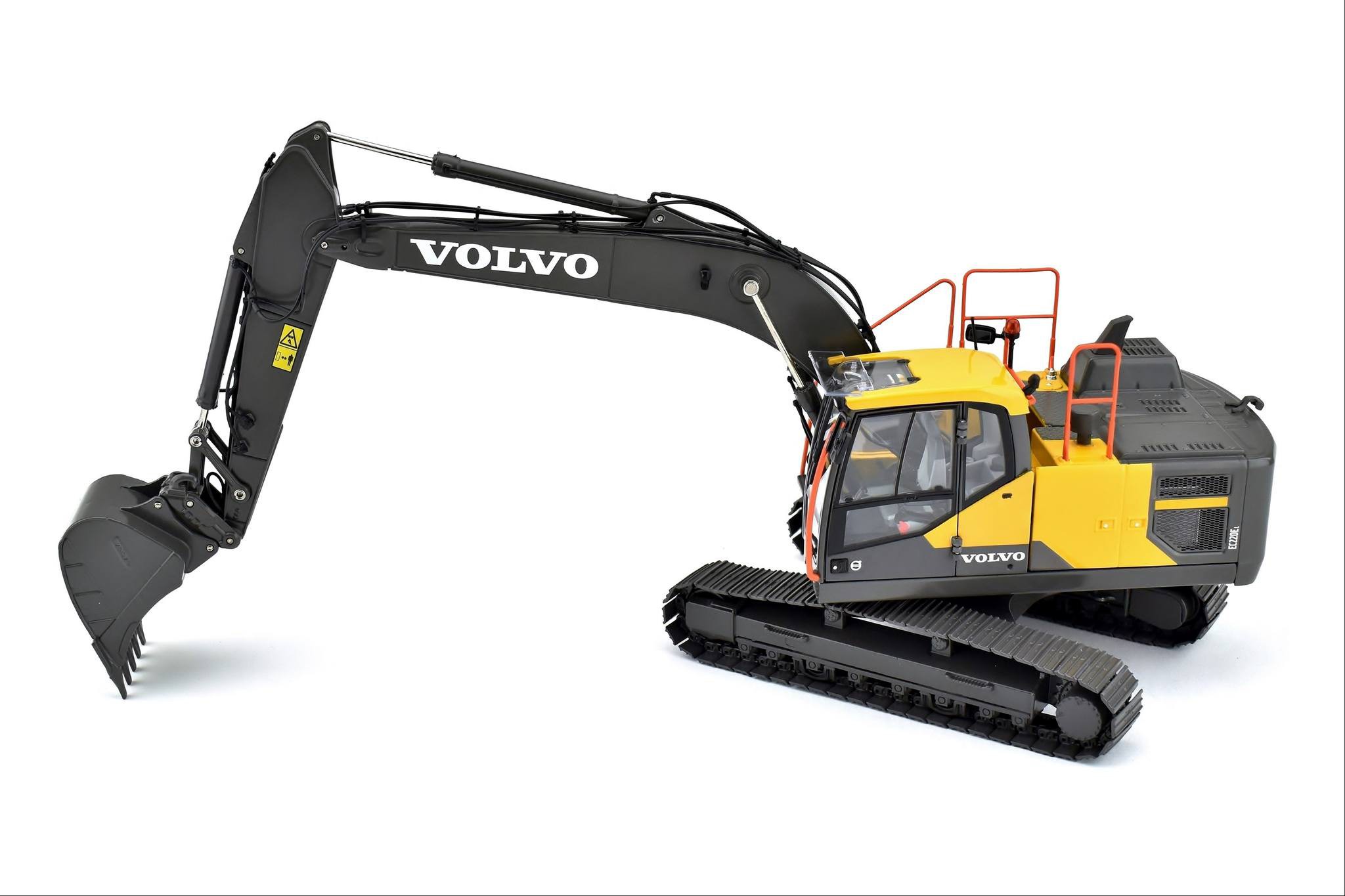 Modellino Escavatore Cingolato Volvo EC220E In Scala 1:50, Pressofuso, Giocattolo Da Collezione Regalo