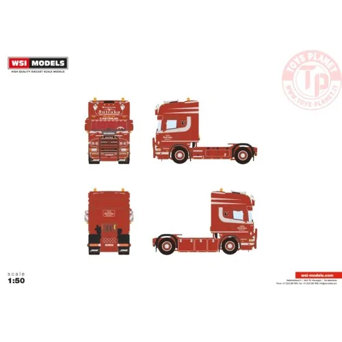 SCANIA 4 SERIES TOPLINE 4X2 INTRAKA WSI 01-4327 WSI MODELS