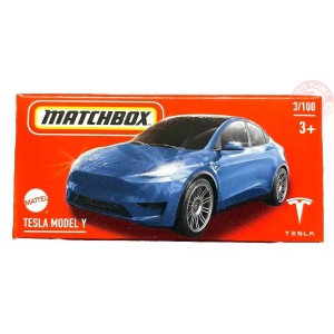 TESLA MODEL Y 1/64 MATCHBOX HVP86 MATCHBOX