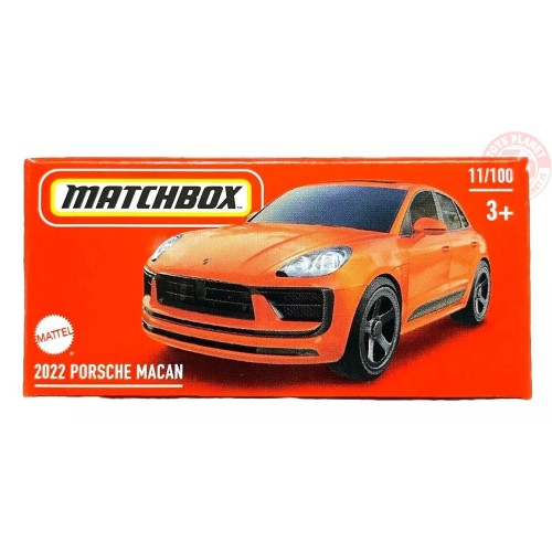 2022 PORSCHE MACAN 1/64 MATCHBOX HVP77 MATCHBOX