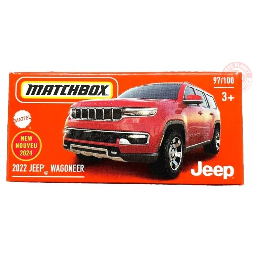 2022 JEEP WAGONEER 1/64 MATCHBOX HVP41 MATCHBOX