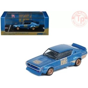 nissan skyline 2000 gt-r (kpgc110) racing concept blue 1/64 IN64-KPGC110RC-BLU INNO MODELS