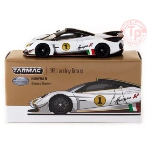 pagani huayra r N1 bianco benny white/black 1/64 TARMAC T64G-TL035-WH TARMAC WORKS