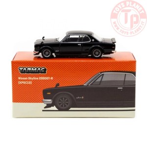 nissan skyline 2000 gt-r kpgc10 black 1/64 TARMAC T64G-043-BK TARMAC WORKS