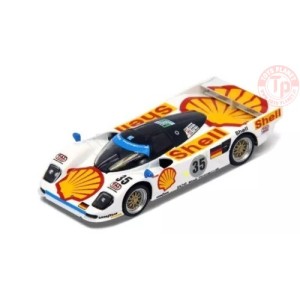 1994 porsche 962 lm shell N35 t.boutsen/d. sullivan/h-j. stuck 3rd lemans, white/yellow 1/64 TinyYO64004 SPARK 1:64