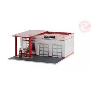 Vintage Gas Station 1/64 GREENLIGHT 57102 GREENLIGHT