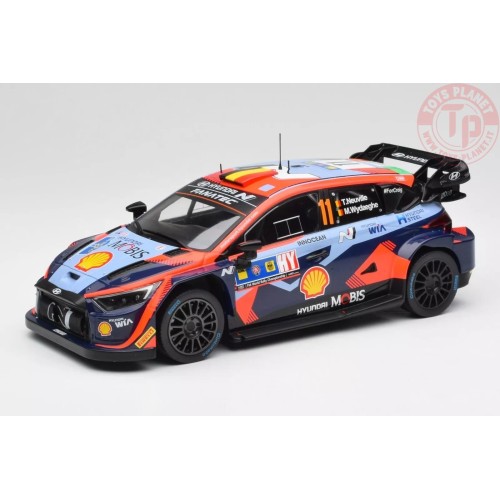 HYUNDAI i20 N WRC N.11 CENTRAL EUROP.RALLY 2023 NEUVILLE-WYDAEGHE 1:18 IXO 18RMC193 IXO MODELS