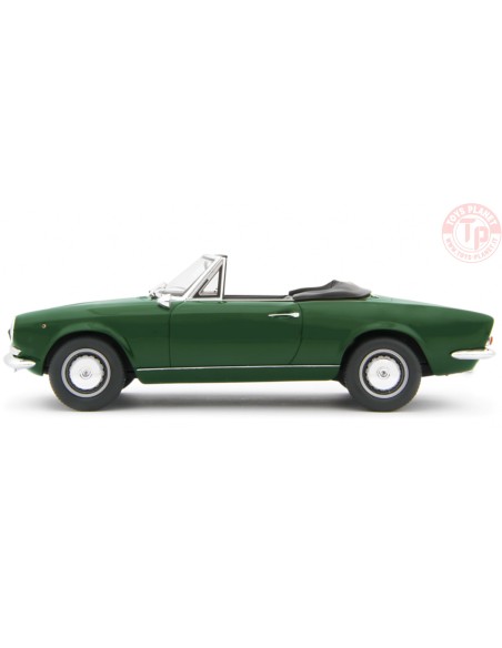 Fiat 124 Sport Spider AS (1438 cc.) 1968 verde 1/18 LM172D LAUDORACING