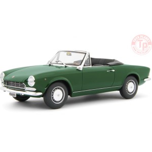 Fiat 124 Sport Spider AS (1438 cc.) 1968 verde 1/18 LM172D LAUDORACING