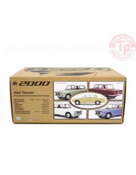 ALFA ROMEO 2000 BERLINA 1971 BIANCO 1:18 LM141D LAUDORACING ALFA ROMEO 2000 BERLINA 1971 BIANCO 1:18 LM141D LAUDORACING