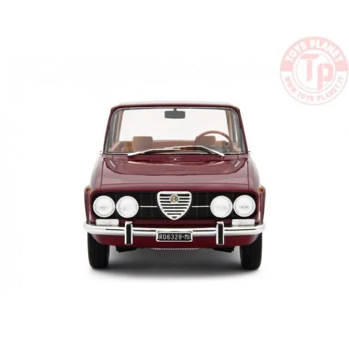 ALFA ROMEO 2000 BERLINA 1971 ROSSO 1:18 LM141C LAUDORACING