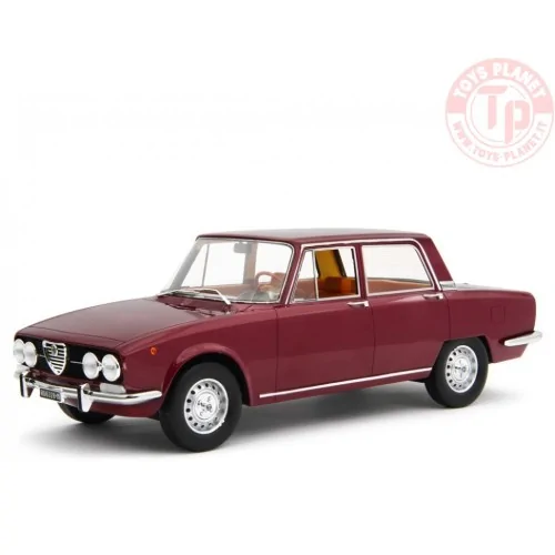 ALFA ROMEO 2000 BERLINA 1971 ROSSO 1:18 LM141C LAUDORACING