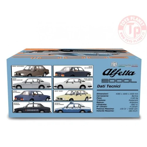ALFA ROMEO ALFETTA 2.0 L 1978 1:18 LM154C LAUDORACING