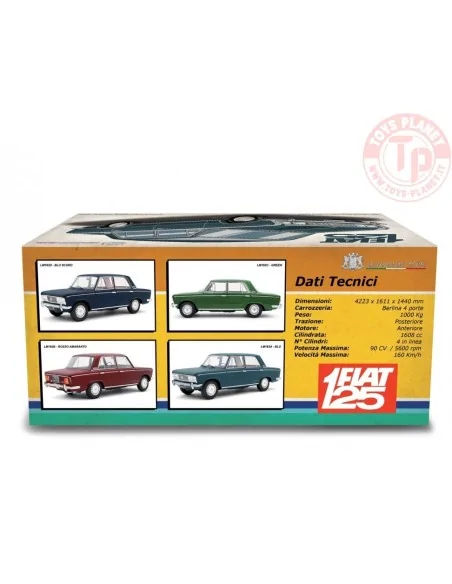 Fiat 125 1967 Blu 1:18 LM162A LAUDORACING