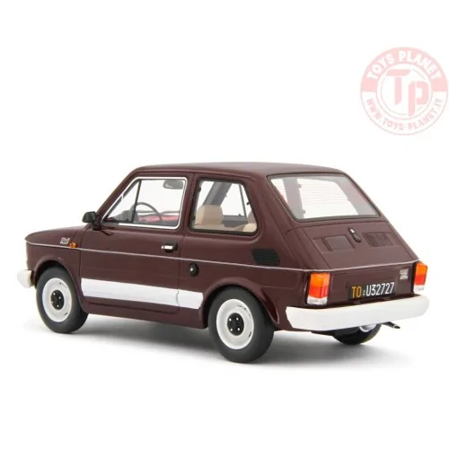 Fiat 126 Personal 4 RED 1980 Rosso Amaranto 1:18 LM167C LAUDORACING