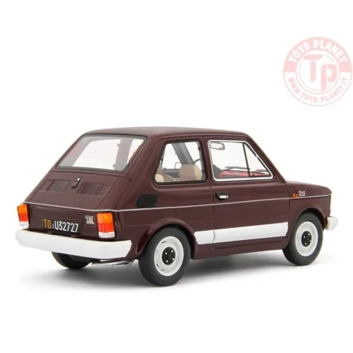 Fiat 126 Personal 4 RED 1980 Rosso Amaranto 1:18 LM167C LAUDORACING