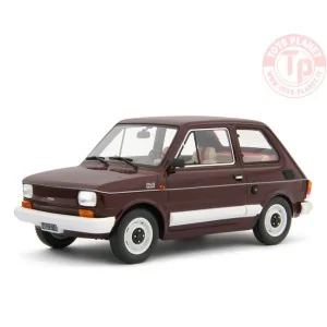 Fiat 126 Personal 4 RED 1980 Rosso Amaranto 1:18 LM167C LAUDORACING