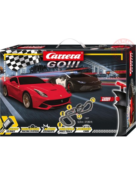 Pista elettrica Speed 'n Chase 1:43 CARRERA 20062534 PISTE CARRERA