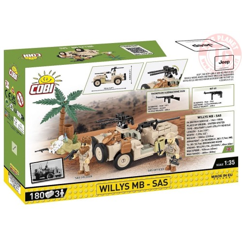 Willys MB-SAS COBI 2298 COBI
