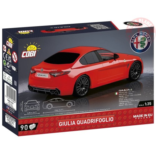 Giulia Quadrifoglio Rosso COBI 24604 COBI