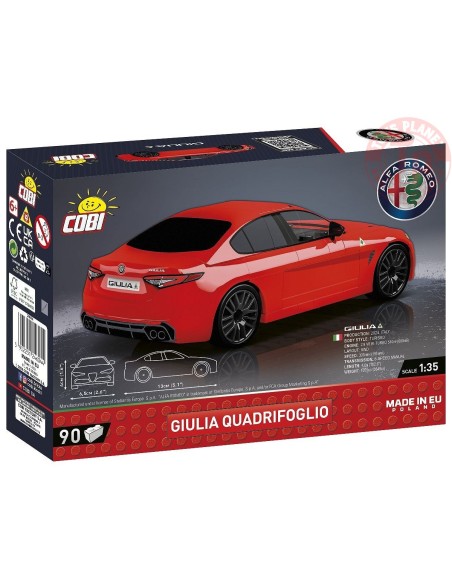 Giulia Quadrifoglio Rosso COBI 24604 COBI