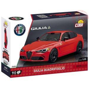 Giulia Quadrifoglio Rosso COBI 24604 COBI