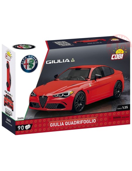 Giulia Quadrifoglio Rosso COBI 24604 COBI
