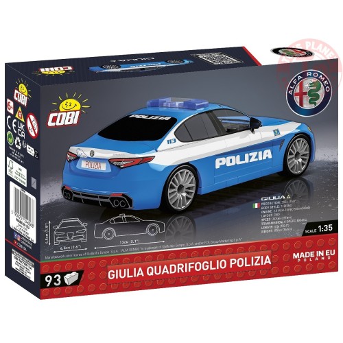 Giulia Quadrifoglio Polizia COBI 24606 COBI