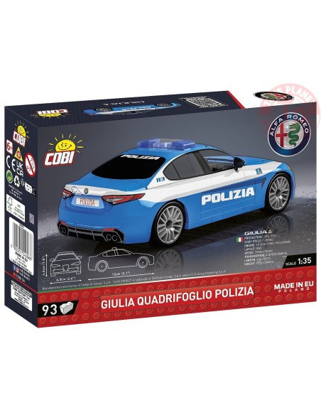 Giulia Quadrifoglio Polizia COBI 24606 COBI