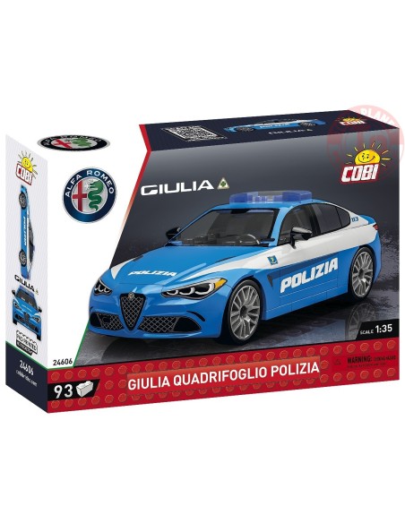 Giulia Quadrifoglio Polizia COBI 24606 COBI
