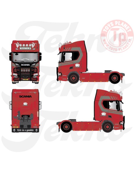 Scania R-Serie Next Gen Highline 4x2 Ritsema TEKNO 87623 TEKNO Scania R-Serie Next Gen Highline 4x2 Ritsema TEKNO 87623 TEKNO