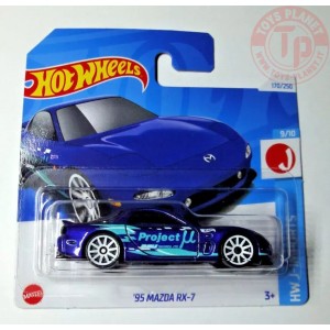 95 MAZDA RX-7 1/64 HOT WHEELS HTD97 HOT WHEELS