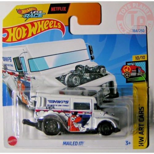 MAILED IT! 1/64 HOT WHEELS HTD91 HOT WHEELS