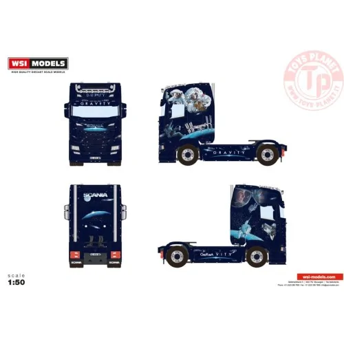 SCANIA S HIGHLINE CS20H 4X2 DUPUY WSI 01-4335 WSI MODELS