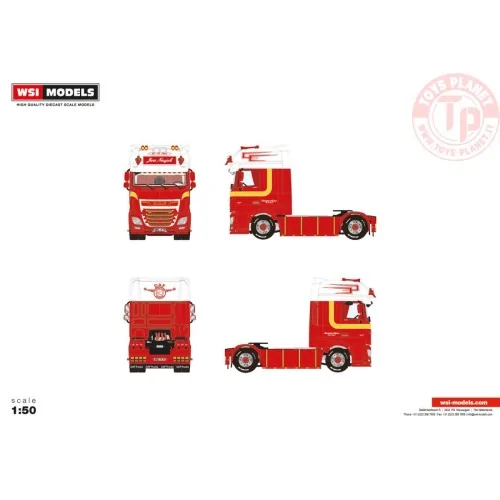 DAF XF SUPER SPACE CAB MY2017 MICHAEL / NAUJOK WSI 01-4395 WSI MODELS
