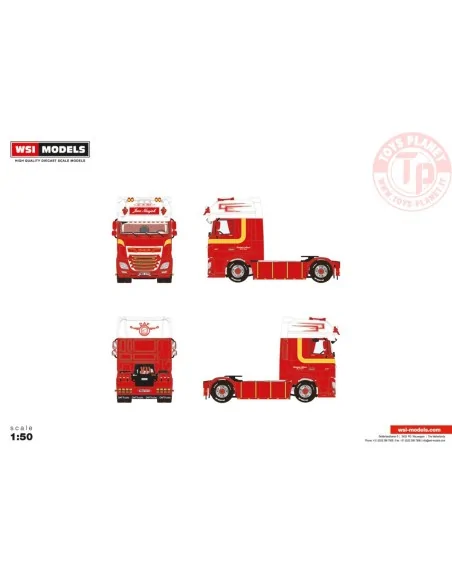 DAF XF SUPER SPACE CAB MY2017 MICHAEL / NAUJOK WSI 01-4395 WSI MODELS